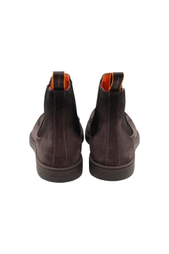 Sporty Chelsea Boots Dark Grey