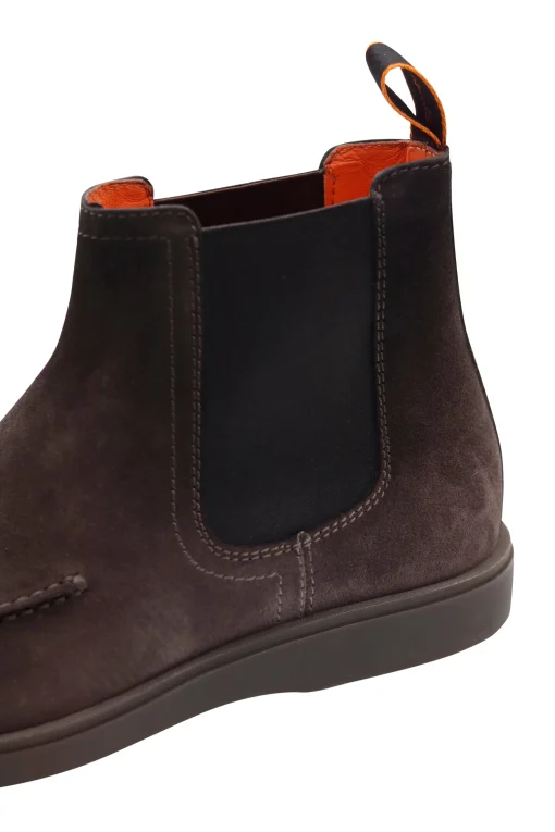 Sporty Chelsea Boots Dark Grey