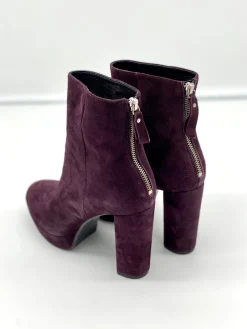 Stiefelette Bordeaux