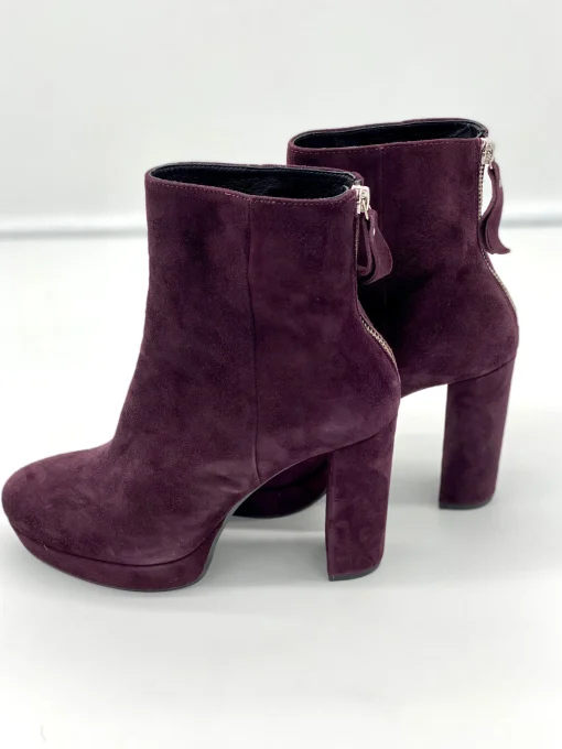 Stiefelette Bordeaux