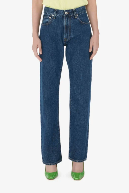 Straight Leg Jeans Indigo