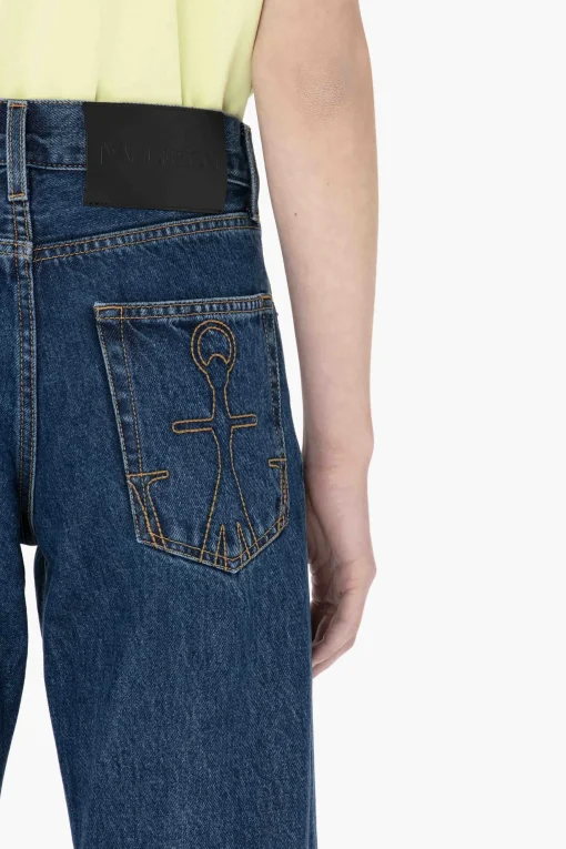 Straight Leg Jeans Indigo