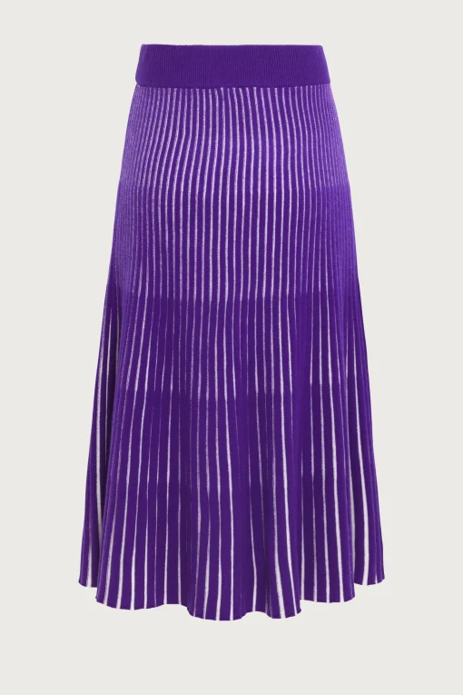 The Tiara Skirt Grape Cream