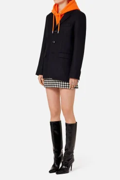 Three Buttons Jacket Black