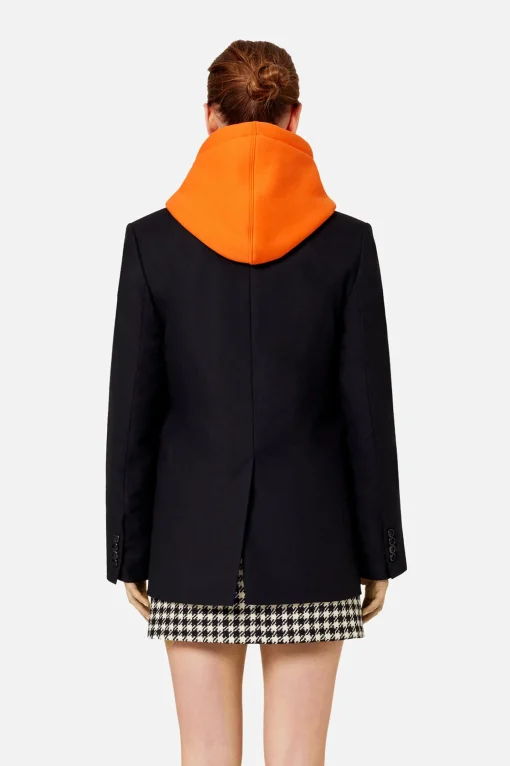 Three Buttons Jacket Black