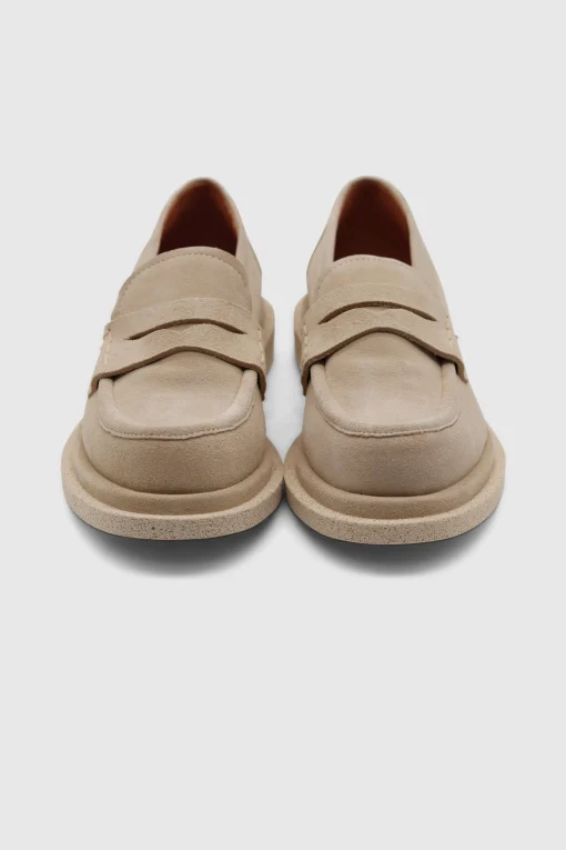 Tina Mocassin Loafer Papyrus