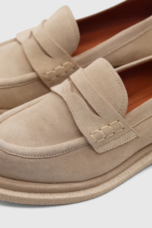 Tina Mocassin Loafer Papyrus