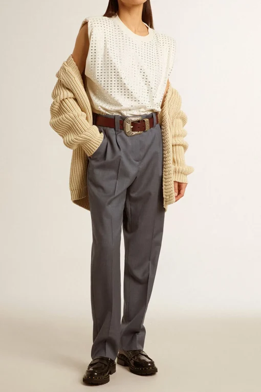 Top Journey Knit Mesh