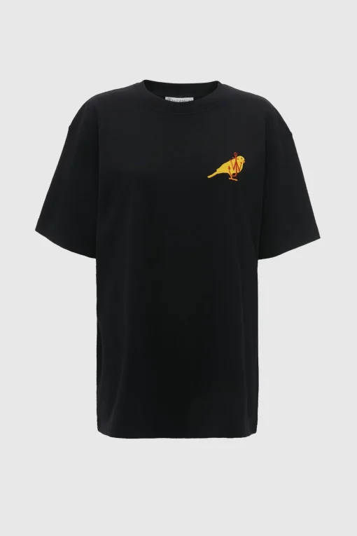 T-Shirt Canary Embroidery