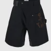 Twisted Chino Shorts Navy
