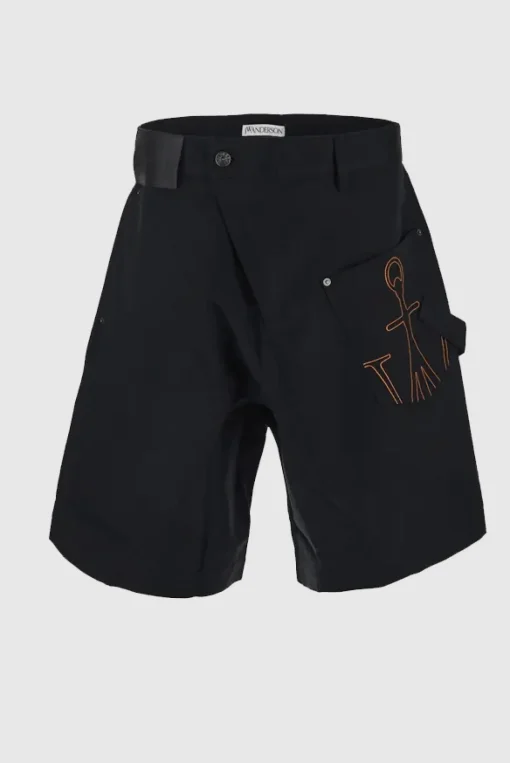 Twisted Chino Shorts Navy