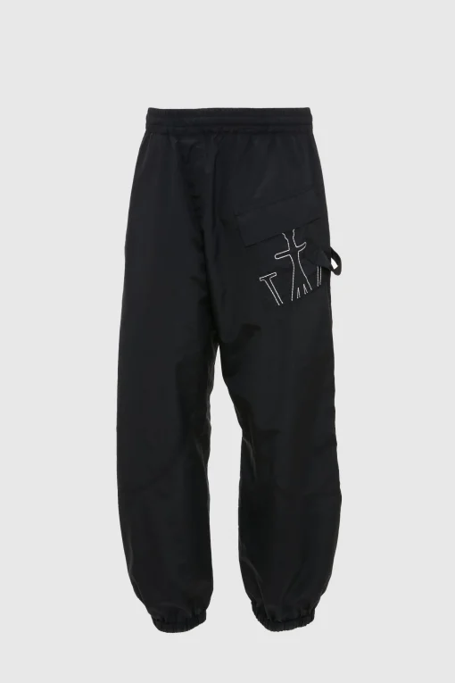 Twisted Joggers Black