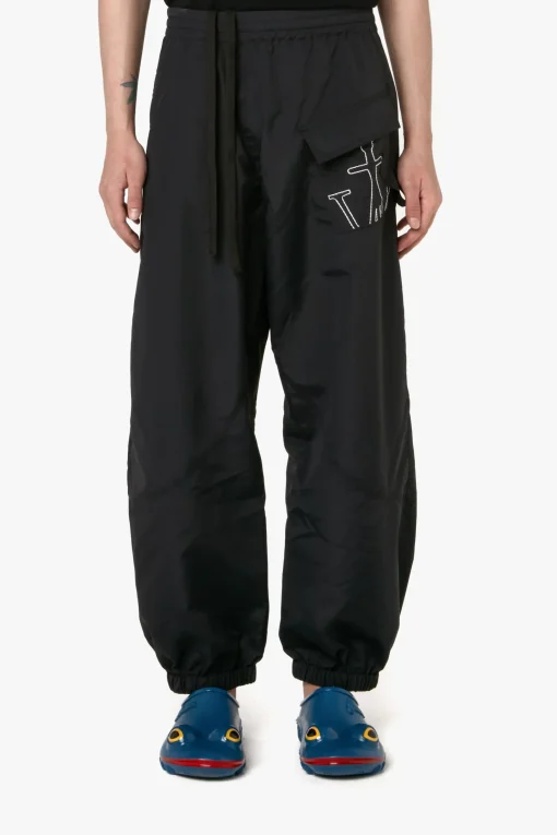 Twisted Joggers Black