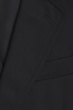 Two Buttons Jacket Black