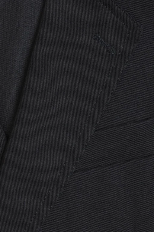 Two Buttons Jacket Black