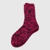 Two Tones Socks Black/ Fuchsia
