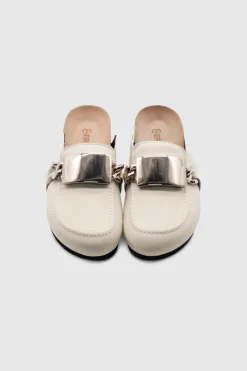 Vanity Pantolette Bianco