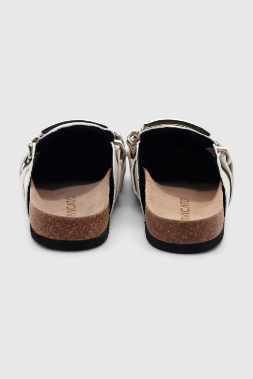 Vanity Pantolette Bianco