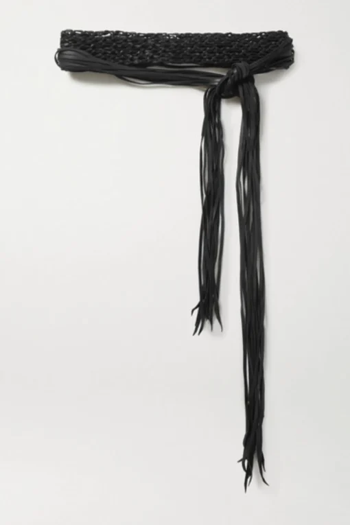 Venus Leather Belt Black