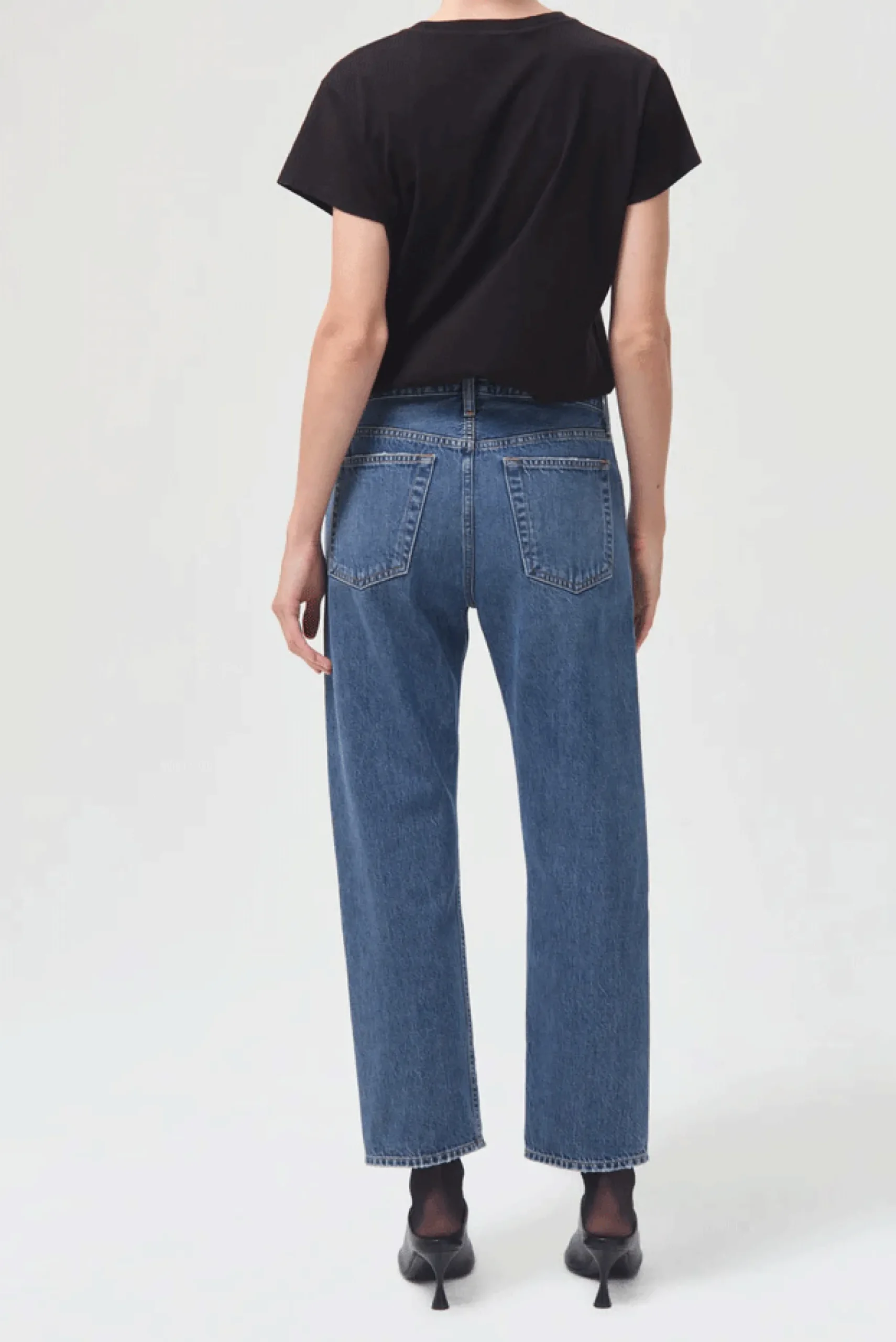 Wyman Low Rise Vintage Jeans in Vision