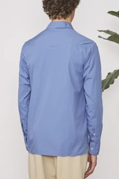 Younes Shirt Greek Blue