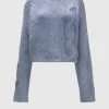 Pullover Cropped Cable Knit