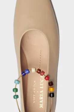 Viky Ballet Flats Nude (Viky x Maria Luca)